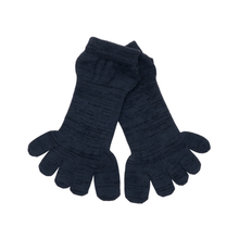 画像をギャラリービューアに読み込む, YUBI SOCKS Toe Socks Mini Crew Axio Wool