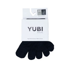 画像をギャラリービューアに読み込む, YUBI SOCKS Toe Socks Mini Crew Axio Wool