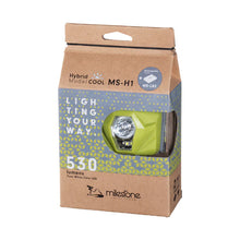 画像をギャラリービューアに読み込む, MILESTONE ヘッドランプ MS-H1 ハイブリッドモデル・クール(充電池・乾電池併用モデル:白色LED 530ルーメン)