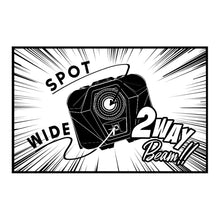 画像をギャラリービューアに読み込む, MILESTONE ヘッドランプ MS-H2 ハイブリッドモデル・ウォーム(充電池・乾電池併用モデル:電球色 約420ルーメン)