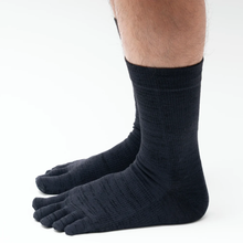 画像をギャラリービューアに読み込む, YUBI SOCKS Toe Socks Crew Axio Wool
