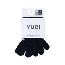 画像をギャラリービューアに読み込む, YUBI SOCKS Toe Socks Quarter Crew Axio Wool

